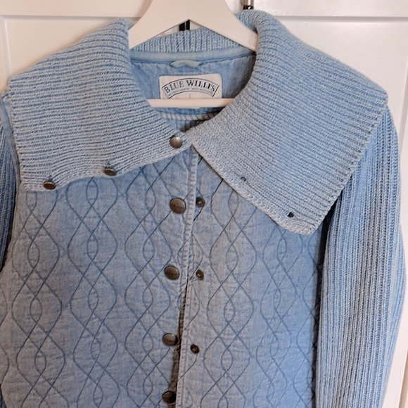 Blue Willi’s Organic Cotton Shawl Collar Sweater - Picture 7 of 9